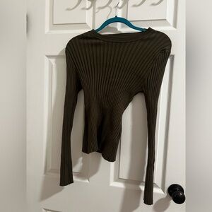 Green Bodycon Sweater